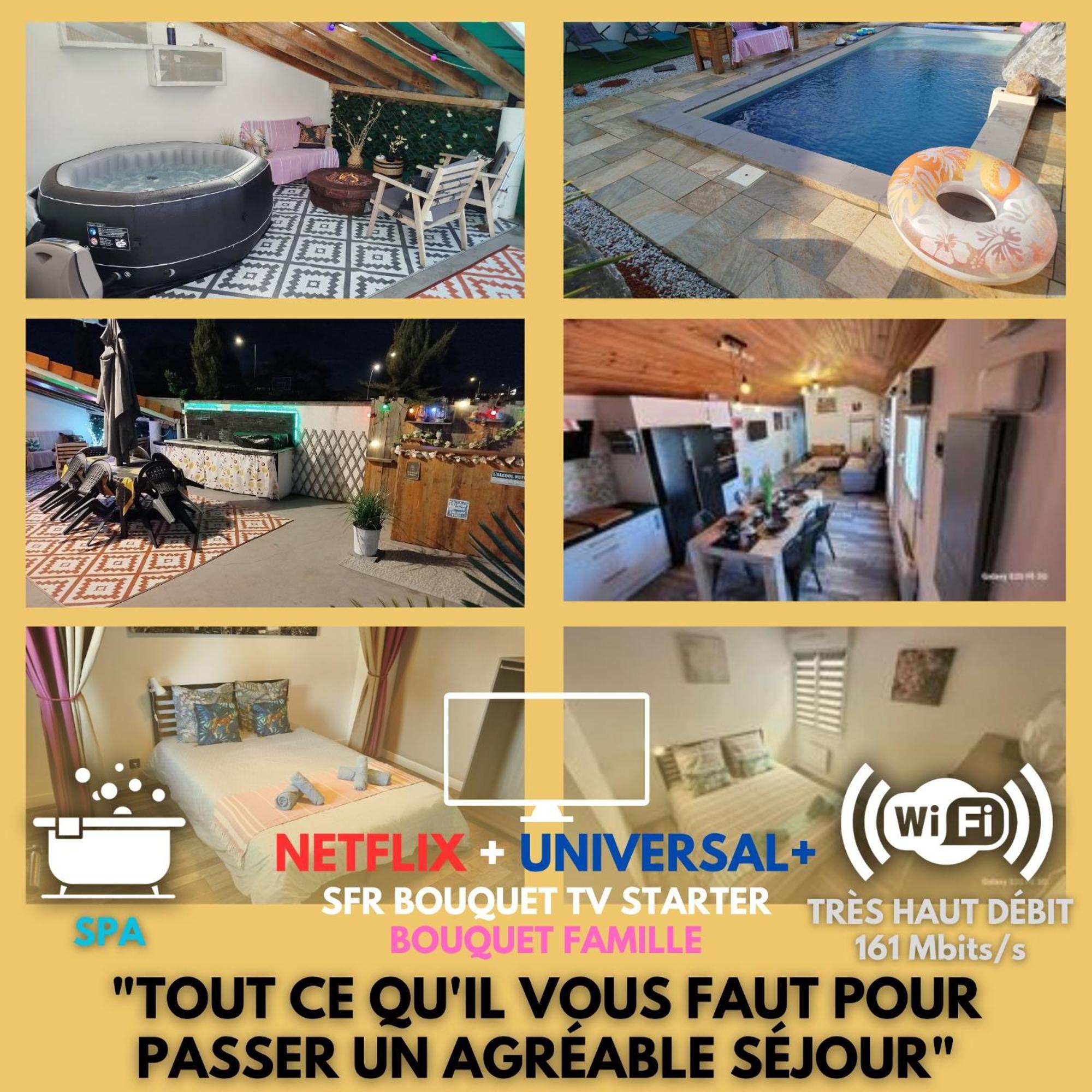 Escapade Du Roi Henri Iv A Entierement Privee 6 Personnes & Bebe Avec Spa, Brasero & Piscine Ideale Vacances, Week-end, Repos Ou Teletravail * Pau