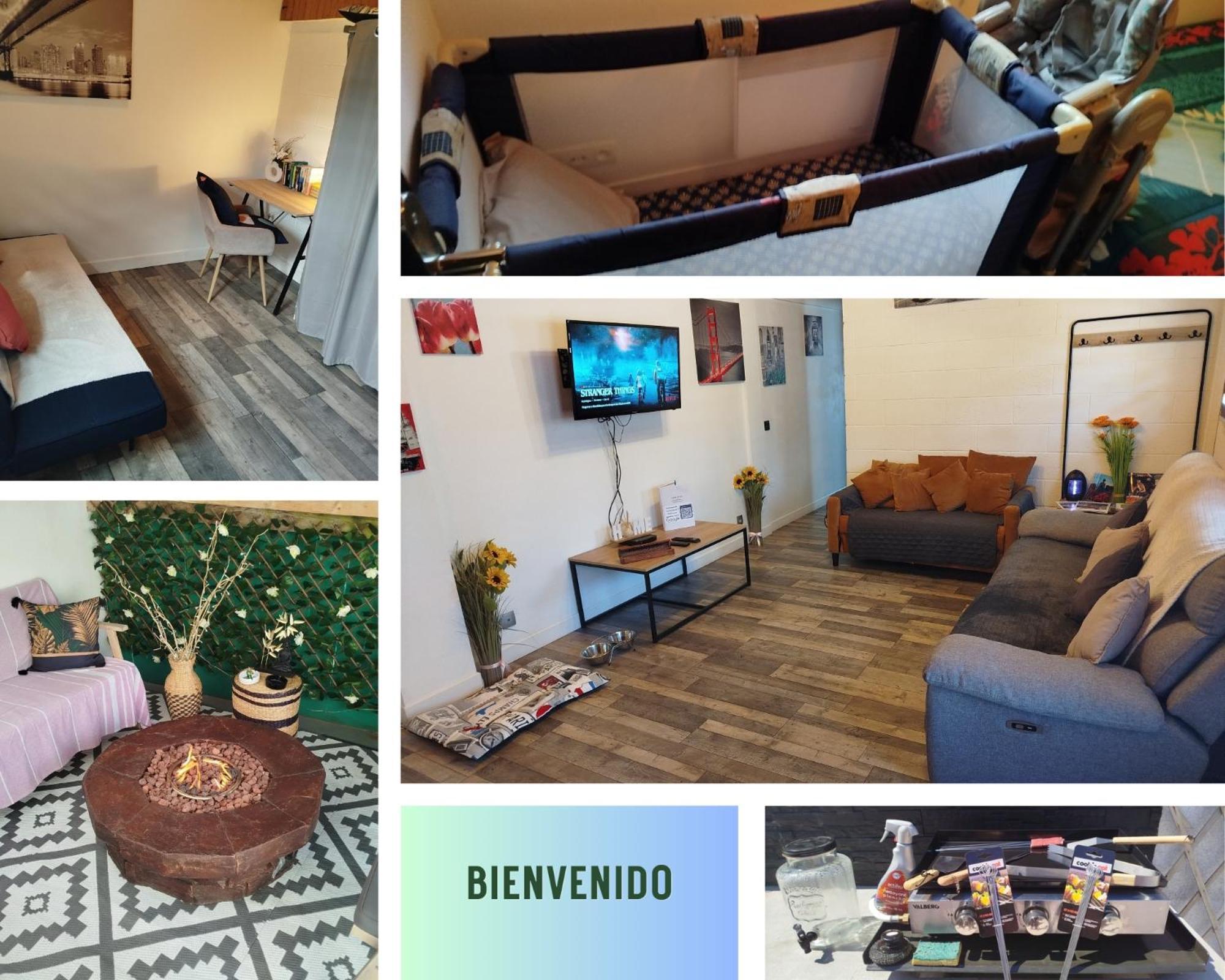 Сasa de vacaciones Escapade Du Roi Henri Iv A Entierement Privee 6 Personnes & Bebe Avec Spa, Brasero & Piscine Ideale Vacances, Week-end, Repos Ou Teletravail *